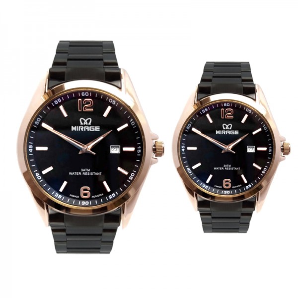 Mirage 8710 Rosegold Black Couple